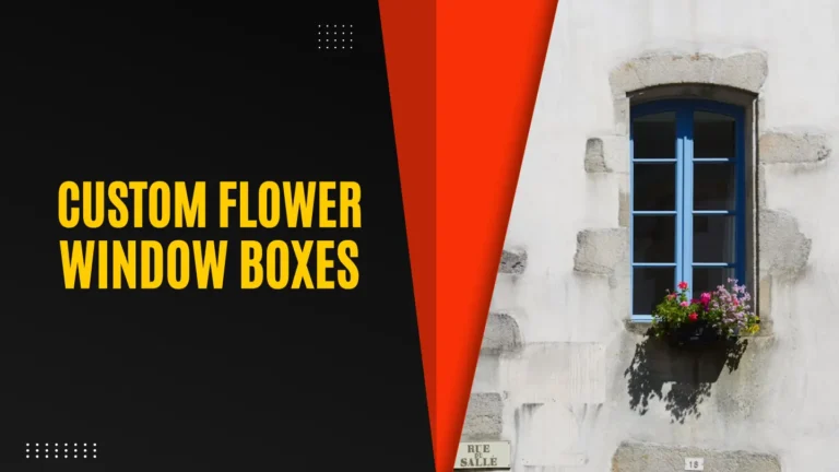 Enhance Your Home’s Curb Appeal with Custom Flower Window Boxes