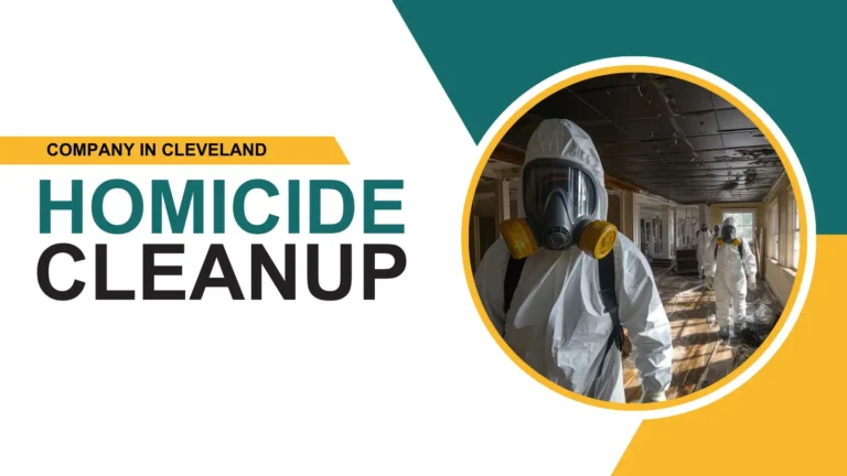 Homicide Cleanup Company in Cleveland: What’s the Reality?